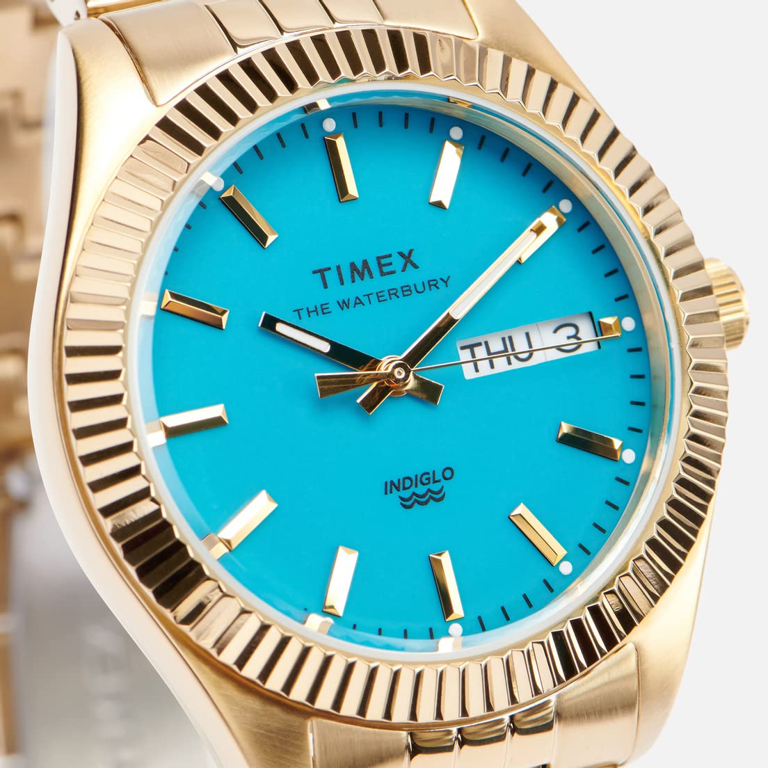 Женские часы Timex Waterbury с аналоговым циферблатом и стальным браслетом, фото №4