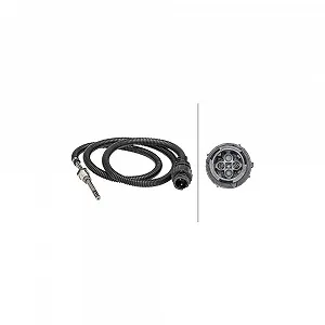 Датчик температуры отработавших газов HELLA 6PT 358 181-331 для RENAULT, VOLVO, RENAULT TRUCKS - Фото 1