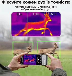 Тепловізійна камера TOPDON TS001 256 x 192 40mk 25Hz Чорна ціна на synthetic.ua - Фото 1 Тепловізійна камера TOPDON TS001 256 x 192 40mk 25Hz Чорна synthetic.ua - Фото 1