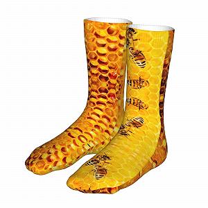 Кумедні шкарпетки для жінок і чоловіків, м'які, затишні synthetic.ua - Фото 1