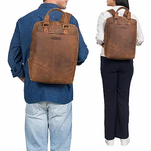Рюкзак для ноутбука STILORD Ingo 15.6" Кожаный Avani - Brown цена на synthetic.ua - Фото 1 Рюкзак для ноутбука STILORD Ingo 15.6" Кожаный Avani - Brown synthetic.ua - Фото 1