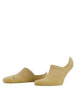 Носки FALKE Cool Kick Invisible Унисекс, дышащие, быстросохнущие, функциональный материал, легкая подкладка, плюшевая подошва, высокий вырез, охлаждающие, удобные, спортивные, плоский шов на пальцах, 1 пара, бежевый (Paper Bag 4065) - Фото 1