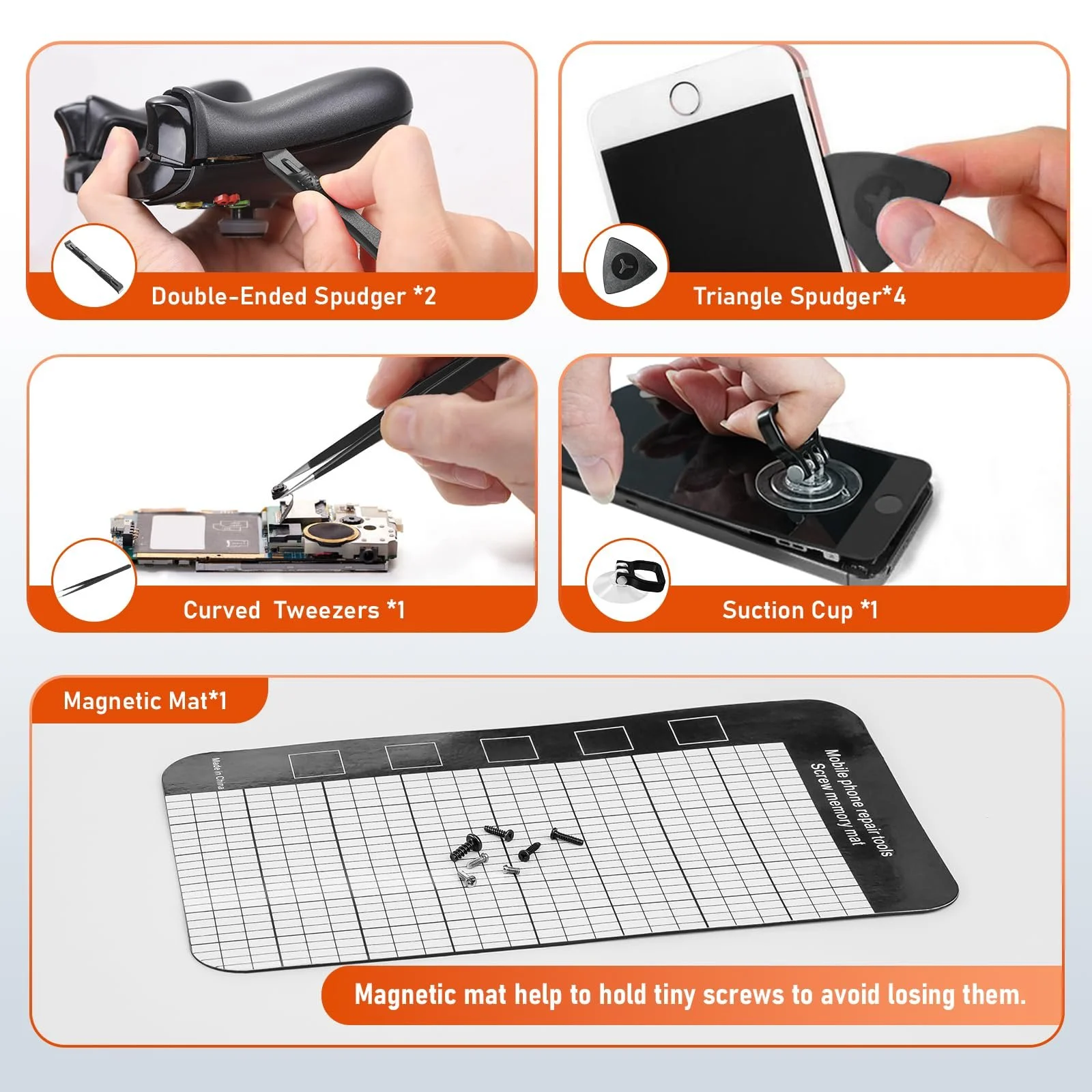 Набор отверток JOREST Precision Mechanic 152 in 1 Магнитный Мини-инструмент с Torx Triwing Битами, фото №3