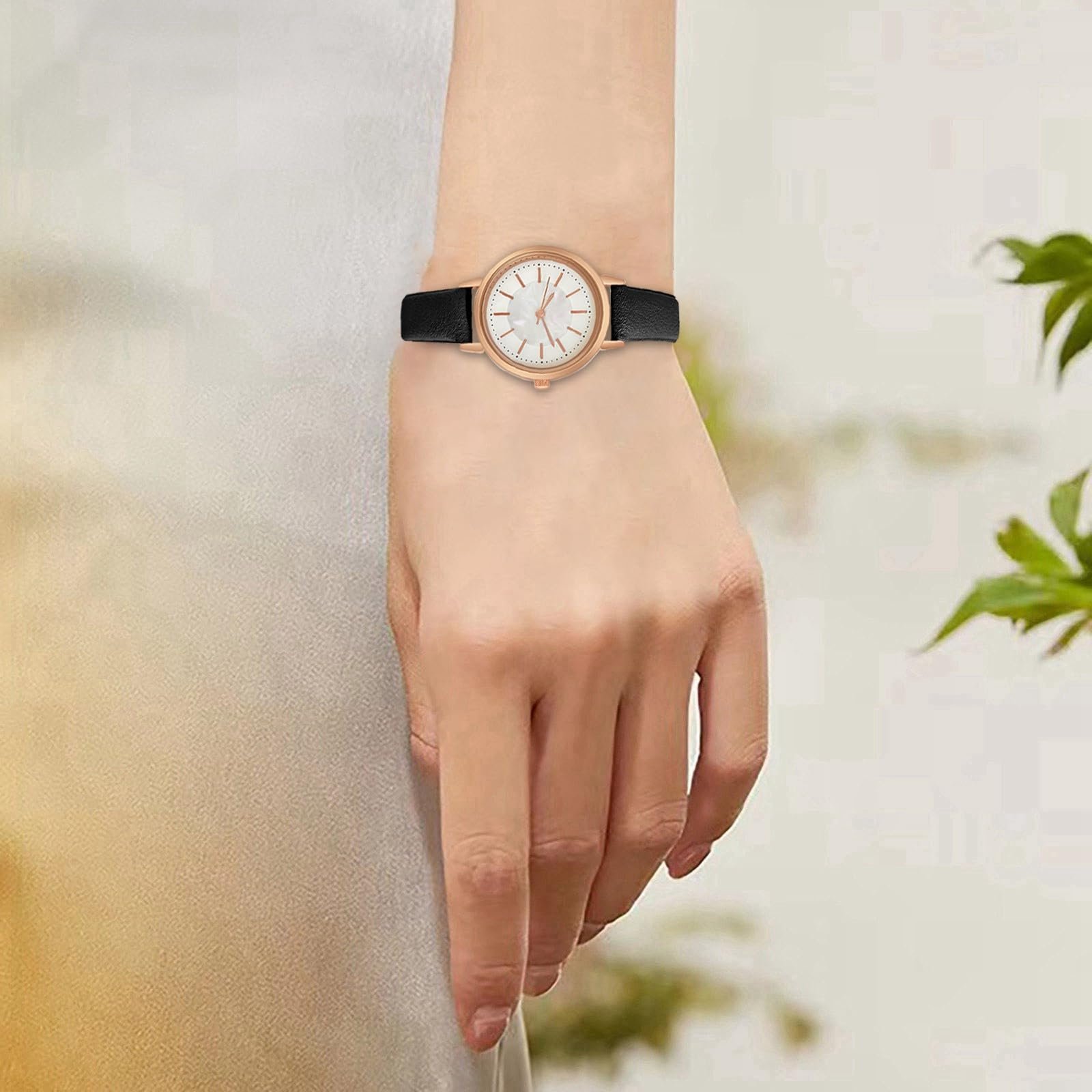 Женские Часы Generisch Модные Компактные Простые Элегантные из нержавеющей стали, фото №6