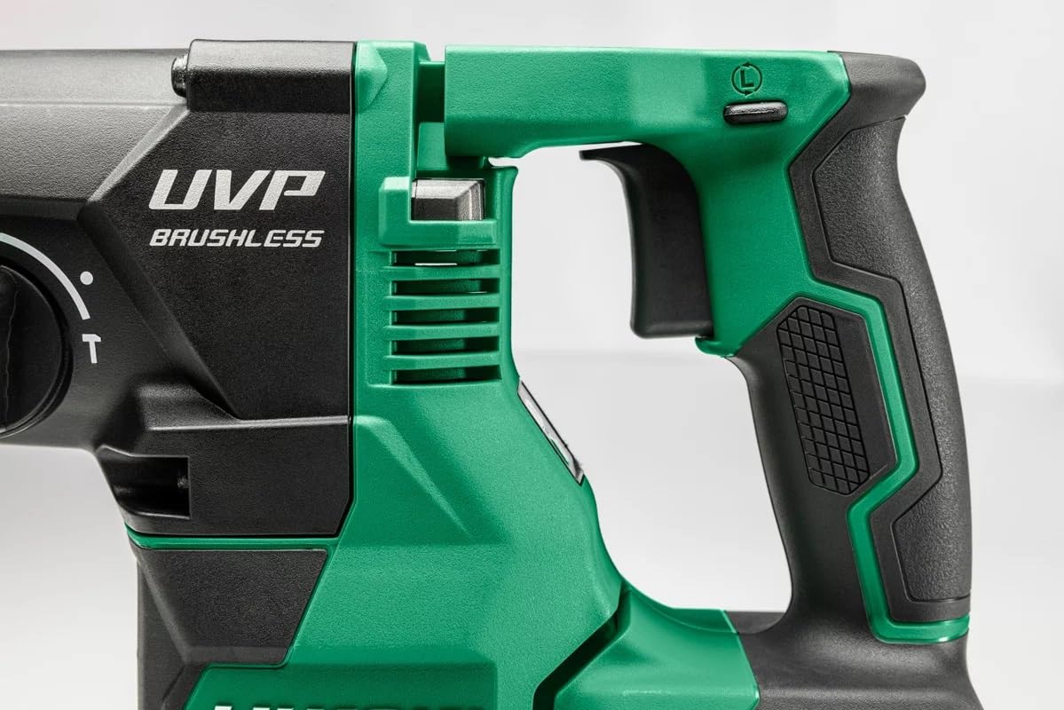 Безщітковий акумуляторний перфоратор HIKOKI DH3628DAW2Z (36 В, повна частота ударів 0-4300 хв-1, енергія удару 3,2 Дж) SDS-plus, базовий, в кейсі HSC II (без акумулятора та зарядного пристрою), фото №2 Безщітковий акумуляторний перфоратор HIKOKI DH3628DAW2Z (36 В, повна частота ударів 0-4300 хв-1, енергія удару 3,2 Дж) SDS-plus, базовий, в кейсі HSC II (без акумулятора та зарядного пристрою), фото №2