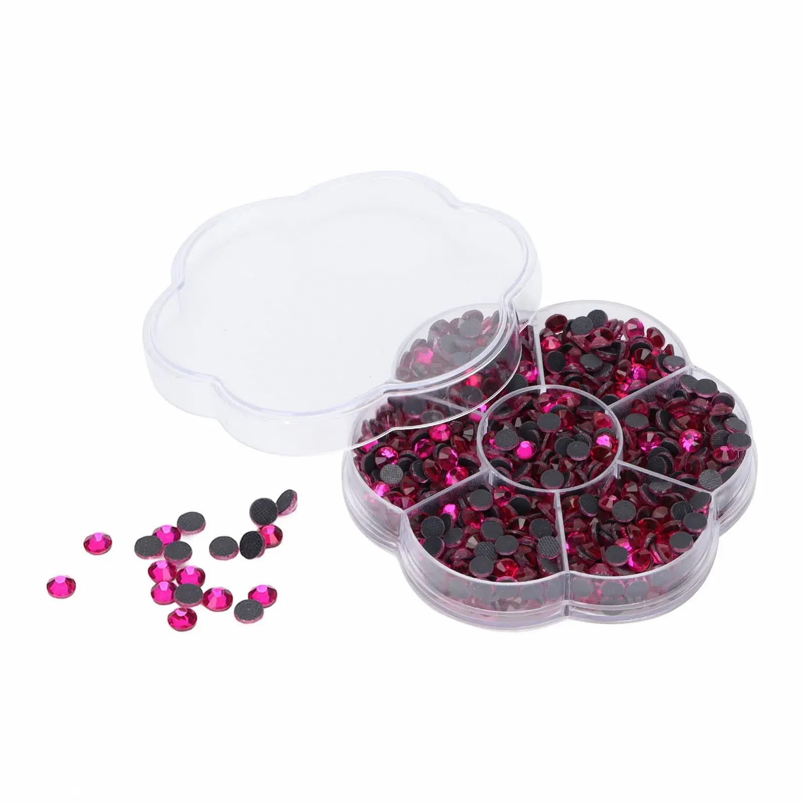 Стразы Граненые стеклянные стразы Добавляют блеск и шарм Аксессуары для дизайна ногтей DIY поделки 3D стразы для одежды Обувь Сумки Домашний декор, фото №7