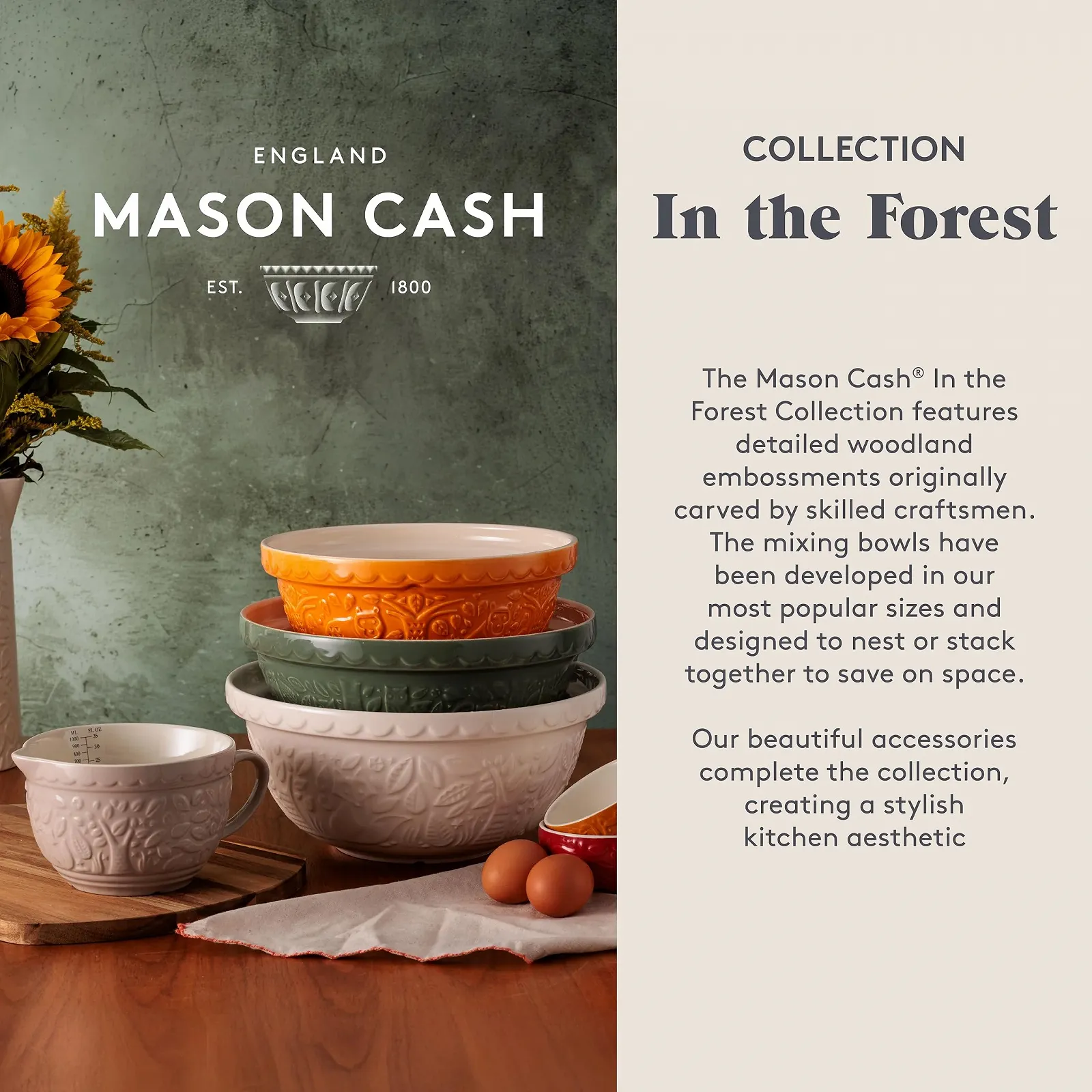 Миска для смешивания Mason Cash In The Forest S30 Red, фото №8