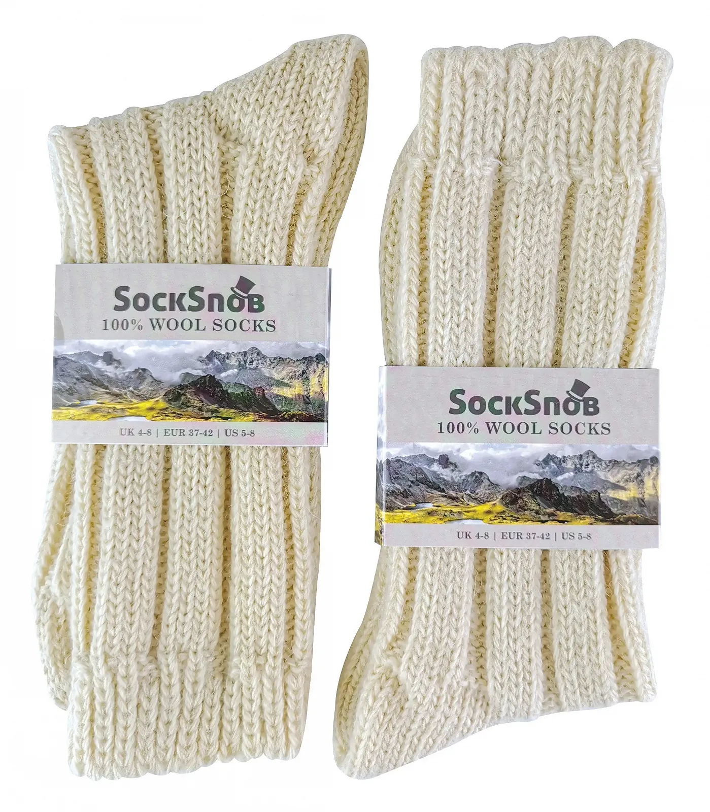 Шкарпетки Sock Snob Зима Однотонні, фото №2