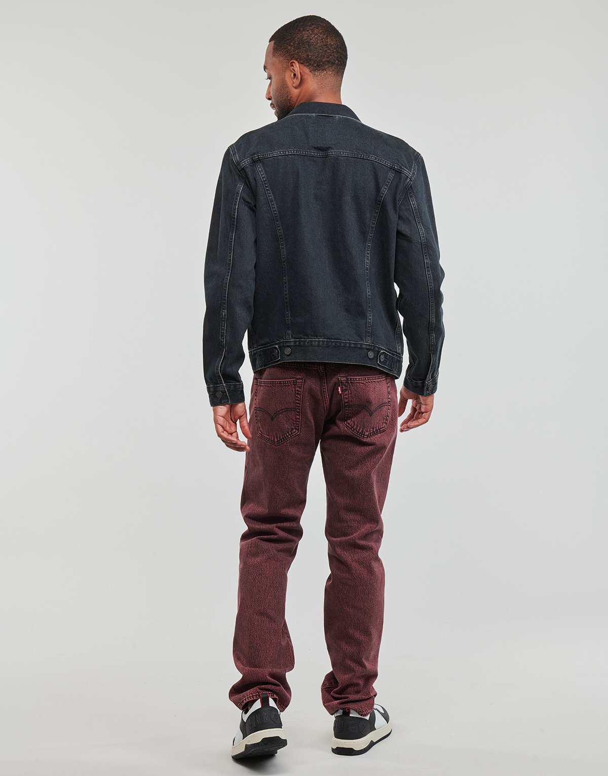 Мужская куртка Levis - The Trucker Jacket Blue Black Trucker  - L, фото №4