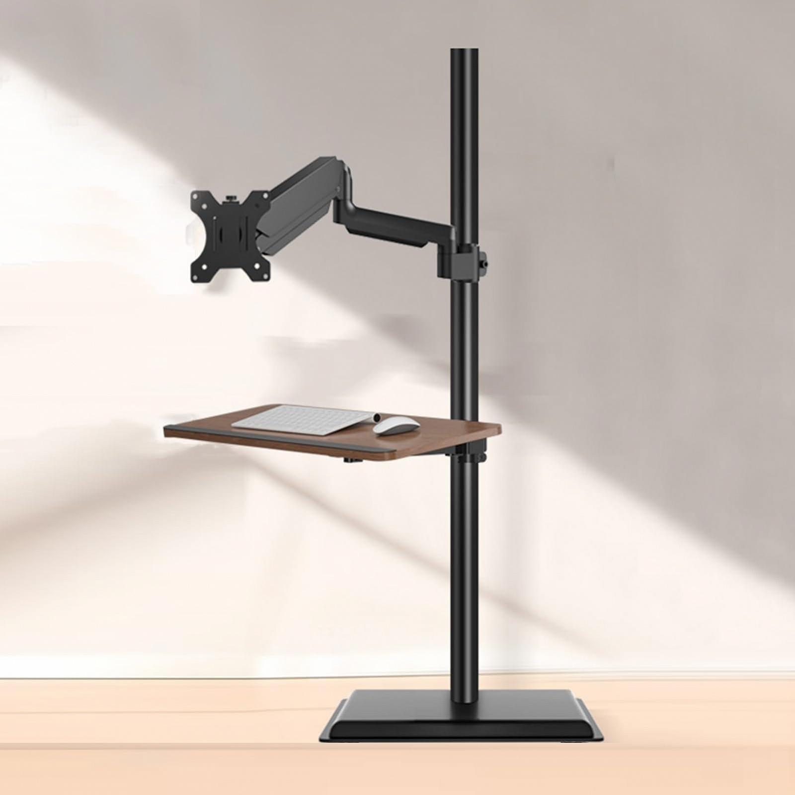 Підлогова Стійка для Ноутбука Сталева Регульована з Полицею Максимальне навантаження 9 кг, фото №7 Підлогова Стійка для Ноутбука Сталева Регульована з Полицею Максимальне навантаження 9 кг, фото №7