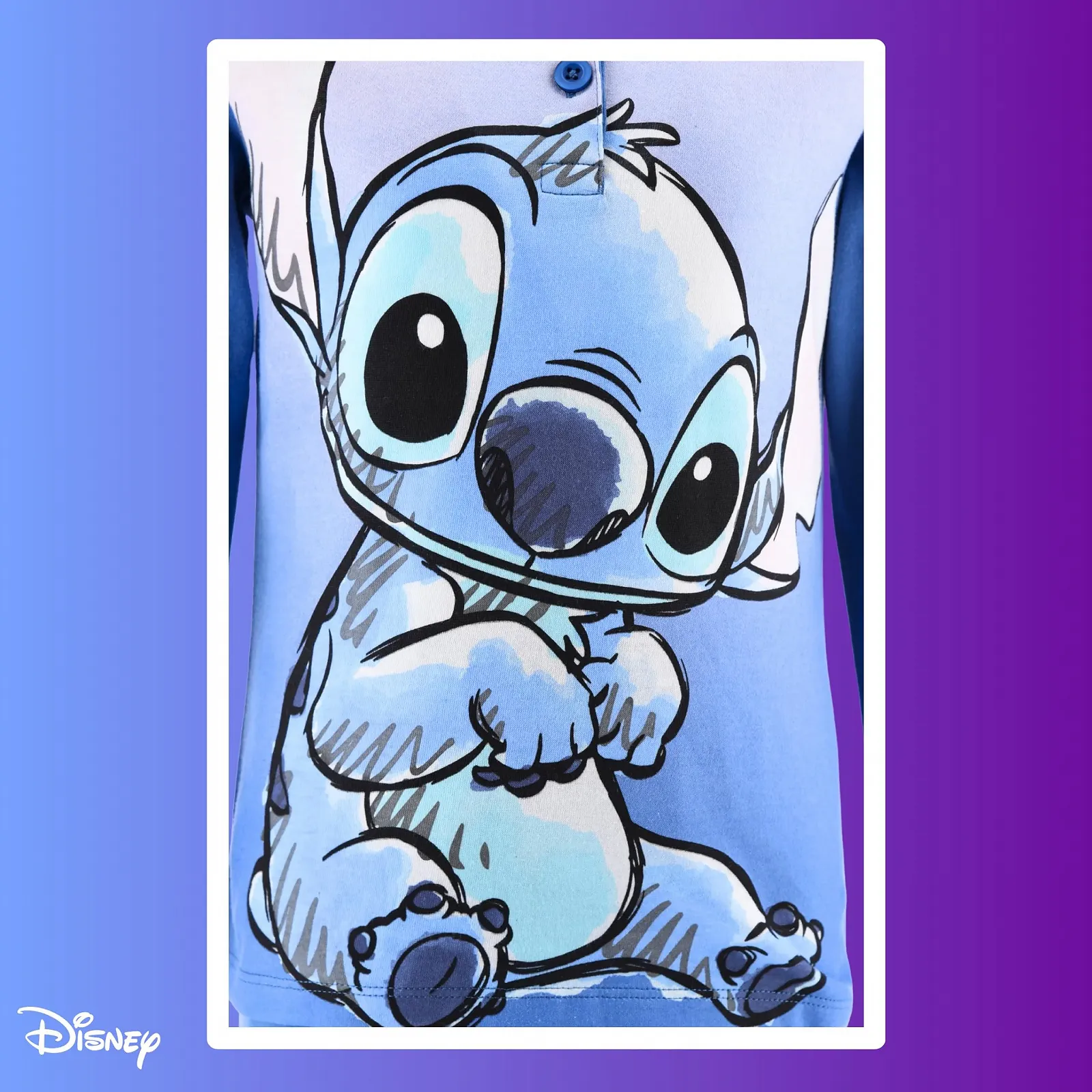 Піжама Disney Stitch для дівчат, футболка та довгі штани, набір з 2 предметів для дівчат, фото №4 Піжама Disney Stitch для дівчат, футболка та довгі штани, набір з 2 предметів для дівчат, фото №4
