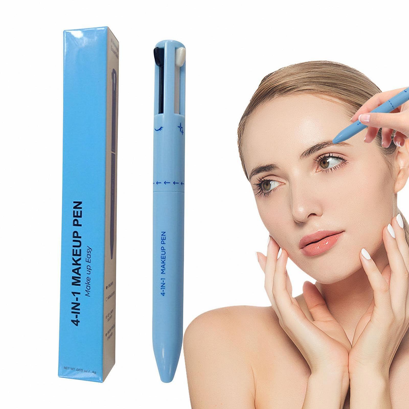 Олівець 4-в-1 Augenbrauenkontur Highlighterstift 4 кольори водостійкий, фото №7 Олівець 4-в-1 Augenbrauenkontur Highlighterstift 4 кольори водостійкий, фото №7