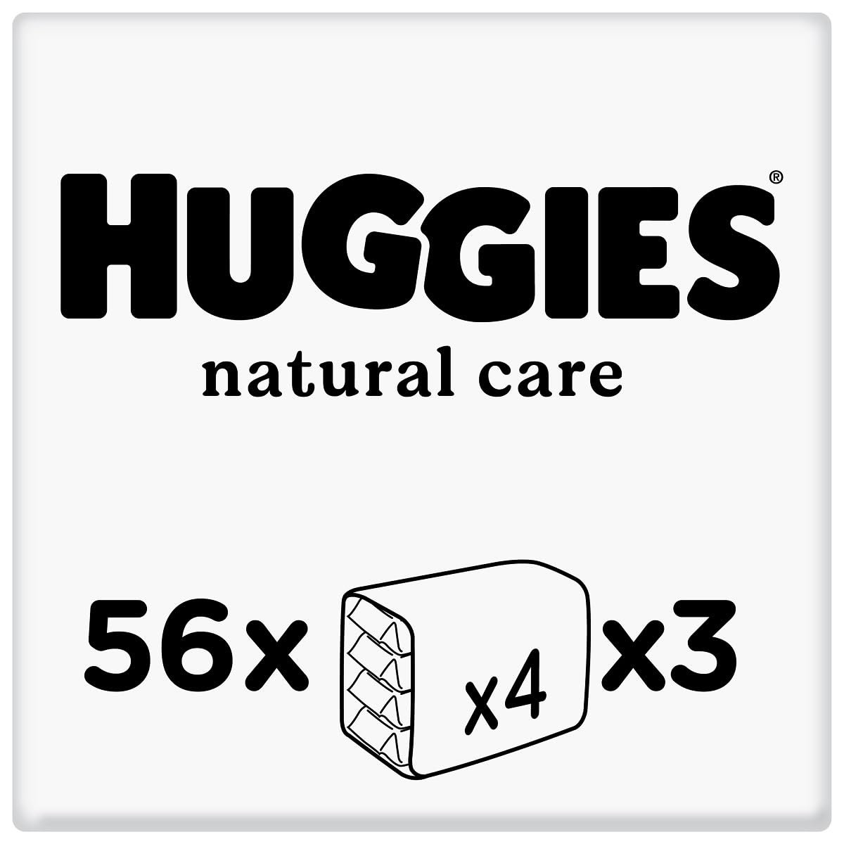 Влажные салфетки Huggies Natural Care Алоэ Вера 672 шт, фото №4