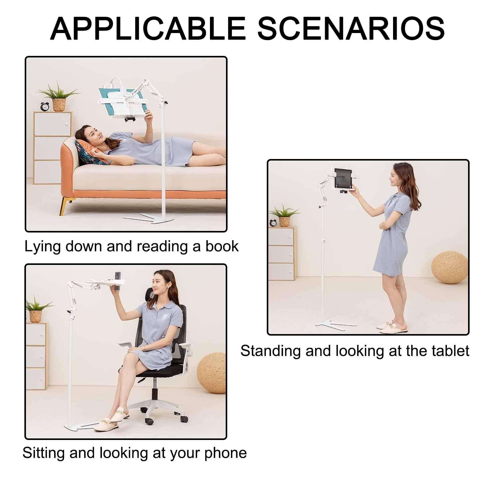 Подставка для книг с вращением на 360 градусов, регулируемая напольная подставка для книг для чтения, подставка для нот, напольная подставка для планшета, подставка для ноутбука, регулируемая по высоте, многофункциональная напольная подставка для книг, фото №5 Подставка для книг с вращением на 360 градусов, регулируемая напольная подставка для книг для чтения, подставка для нот, напольная подставка для планшета, подставка для ноутбука, регулируемая по высоте, многофункциональная напольная подставка для книг, фото №5