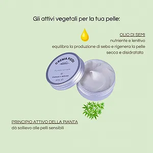 Крем для ног Dolomiti BioHemp Hemp Foot Cream с семенами и маслом конопли 50 мл synthetic.ua - Фото 1