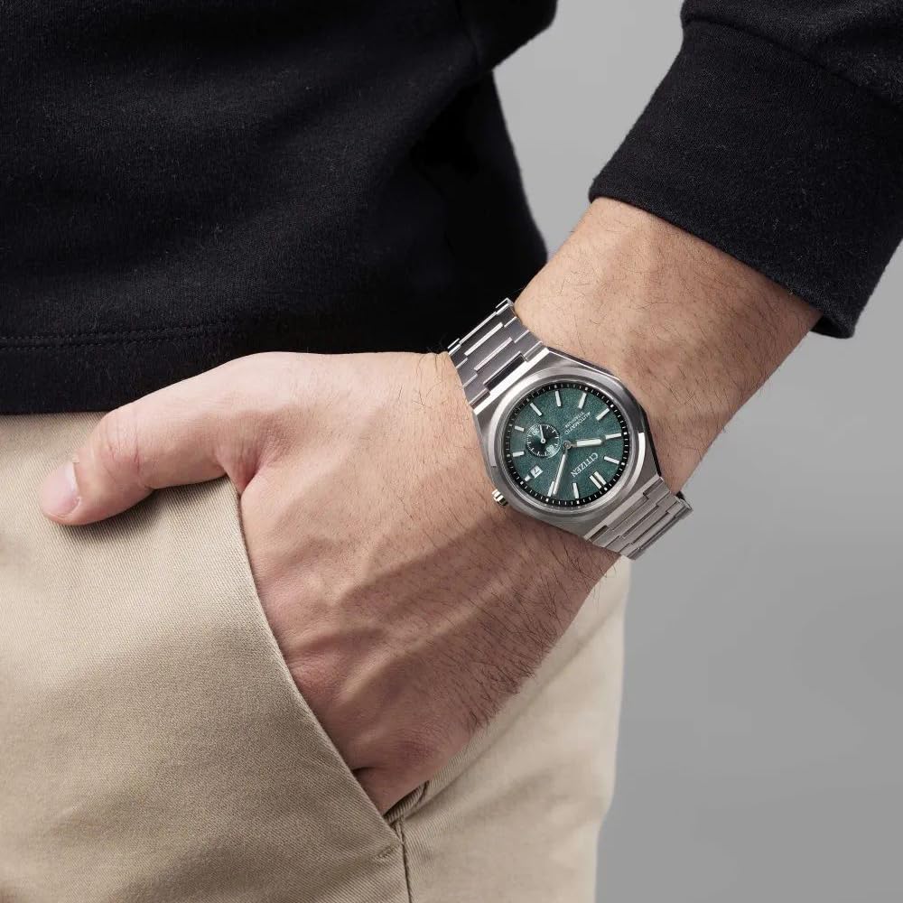 Автоматические часы Citizen Sports NJ0180-80X, серебристый, фото №5