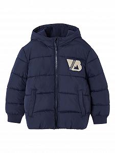 Куртка Vertbaudet стьобана у коледжському стилі з переробленого поліестеру для хлопчиків - Фото 1
