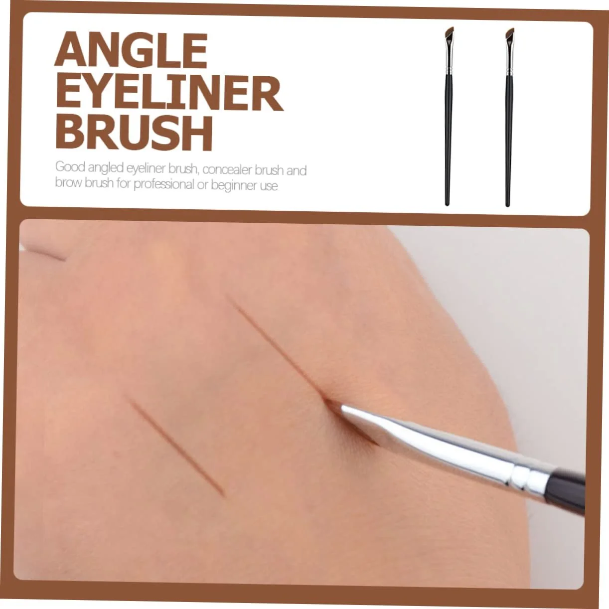 Кисти для бровей DOITOOL Набор 6 штук Тонкий кончик, фото №3