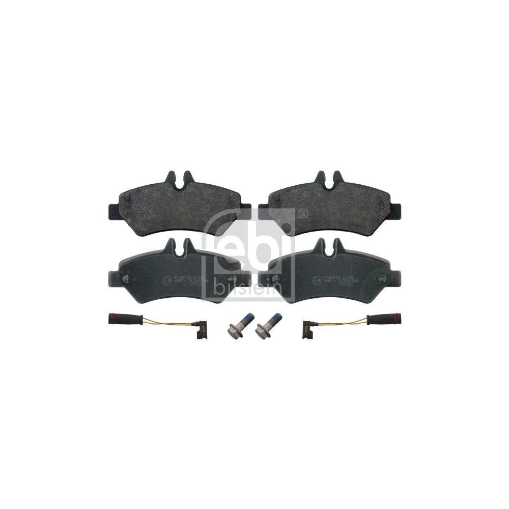 Комплект гальмівних колодок FEBI BILSTEIN 16708 для MERCEDES-BENZ, фото №2