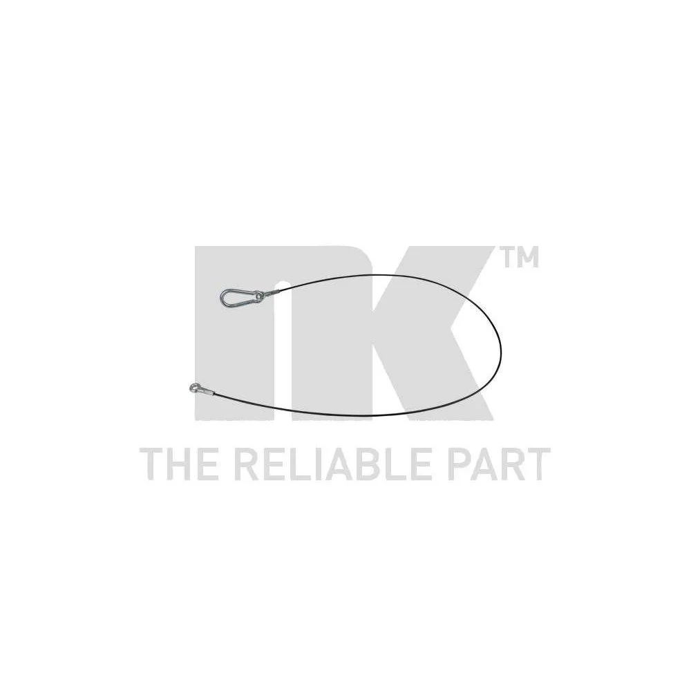 Трос стоякового гальма NK 9099112, фото №1 Трос стоякового гальма NK 9099112, фото №1