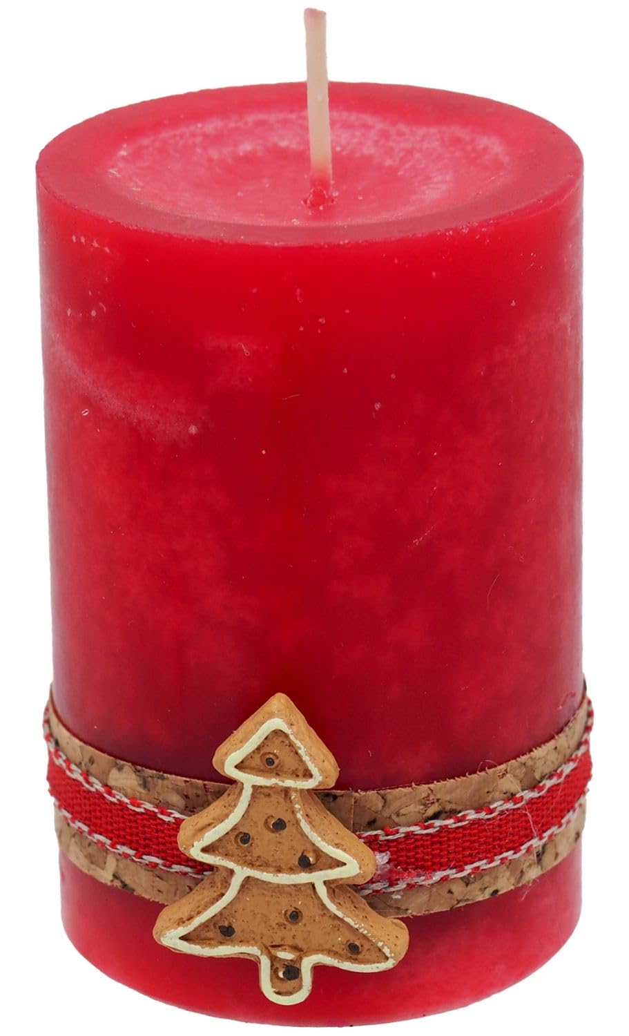 Свічки Advent Pillar Red Cream Biscuits Cookies, фото №2 Свічки Advent Pillar Red Cream Biscuits Cookies, фото №2