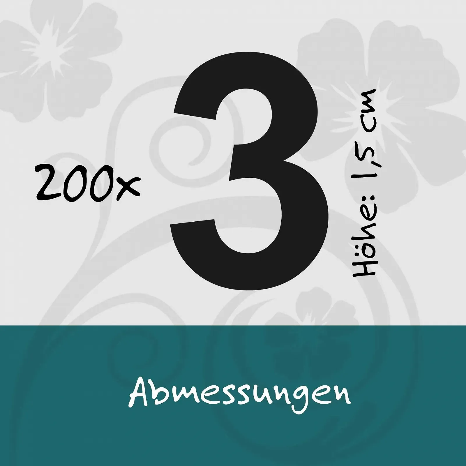 Наклейки на стену kleb-Drauf 200 цифр 1,5 см Матовый синий, фото №3