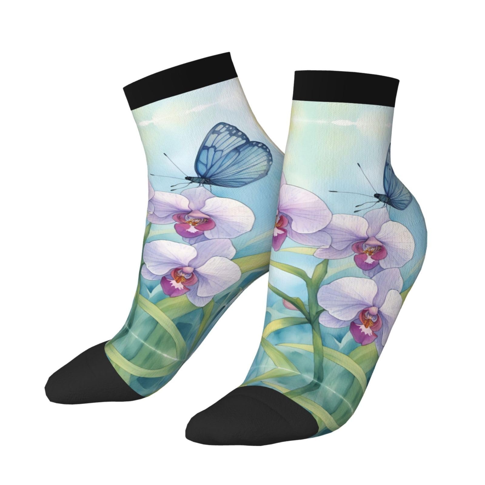 Шкарпетки Квітка Орхідея, One Size, фото №2