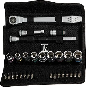 Купити Набір тріскачок Wera 05004048001 8100 SB 8 Zyklop Metal з перемикачем привід 3/8" метричний 29 предметів у футлярі Чорний - Фото 1 Набір тріскачок Wera 05004048001 8100 SB 8 Zyklop Metal з перемикачем привід 3/8" метричний 29 предметів у футлярі Чорний - Фото 1