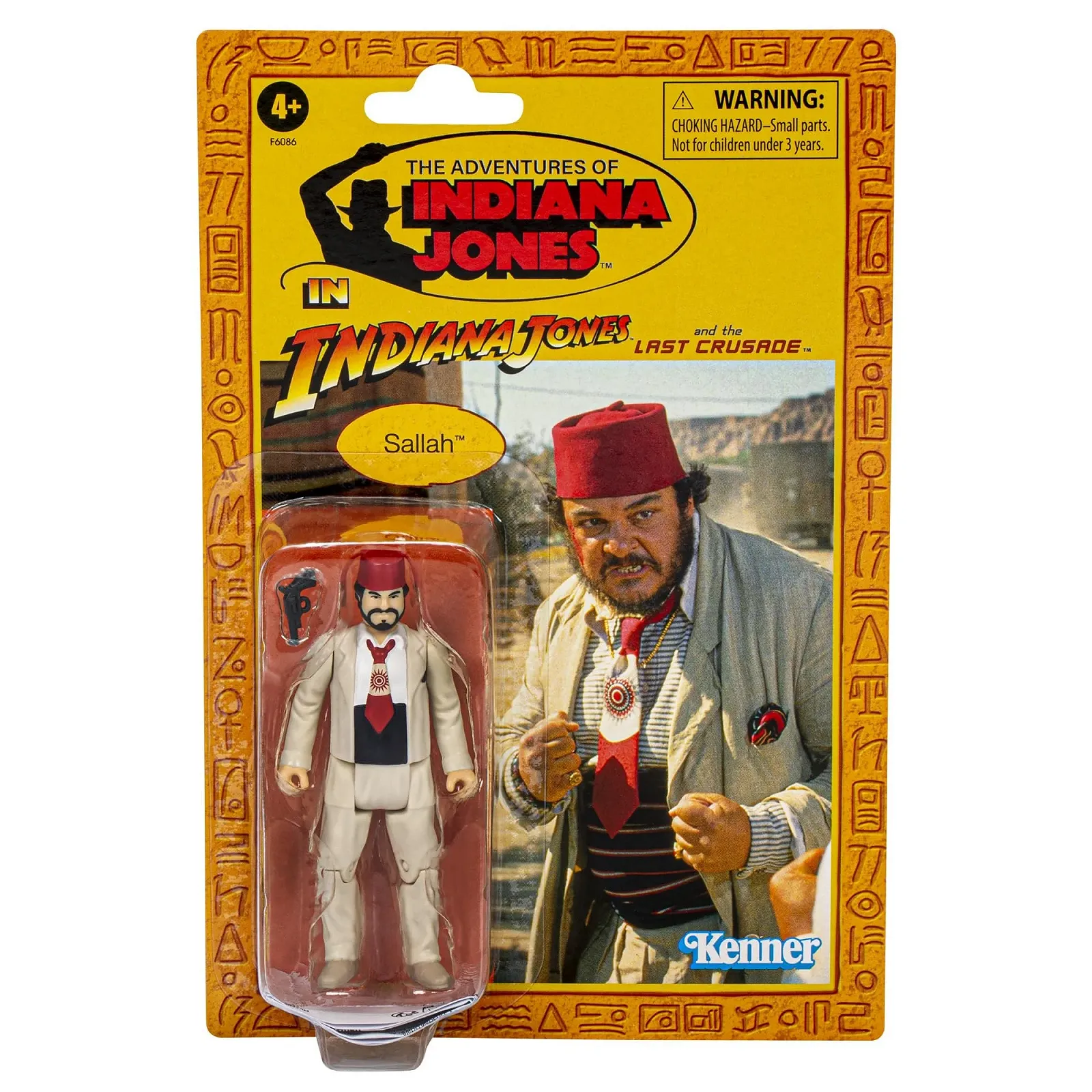 Фигурка Hasbro Indiana Jones Retro Collection Sallah 3.75 дюйма, фото №1