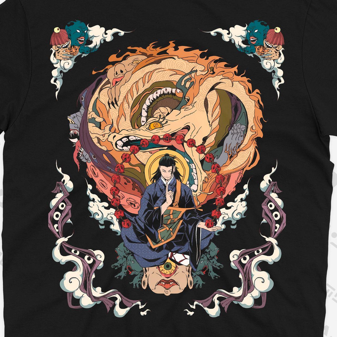 Футболка Аниме Магическая битва Geto Jujutsu Kaisen TH138 S, фото №4
