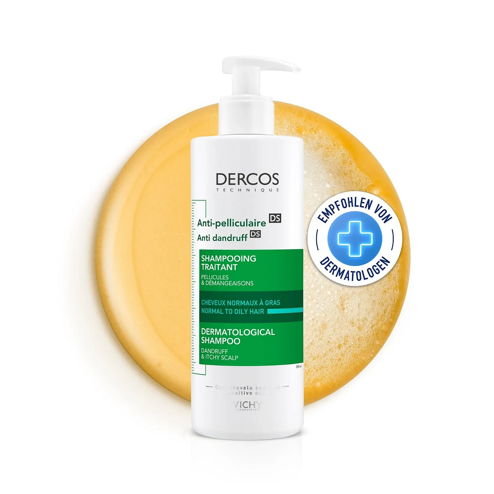 Шампунь Vichy Dercos Advanced Action проти лупи для нормального та жирного волосся, фото №1 Шампунь Vichy Dercos Advanced Action проти лупи для нормального та жирного волосся, фото №1
