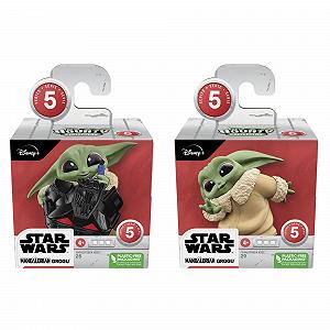 Фігурки Hasbro Star Wars The Bounty Collection Series 5 Grogu, набір з 2 штук, шолом, гра в підглядання, іграшка для дітей від 4 років, 5,5 см, Multi, F5941 synthetic.ua - Фото 1