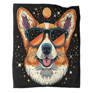 Покривало Багатоцільовий Geek Corgi Extra Soft Бавовна Чотири Сезони 200 x 230 см - Фото 1