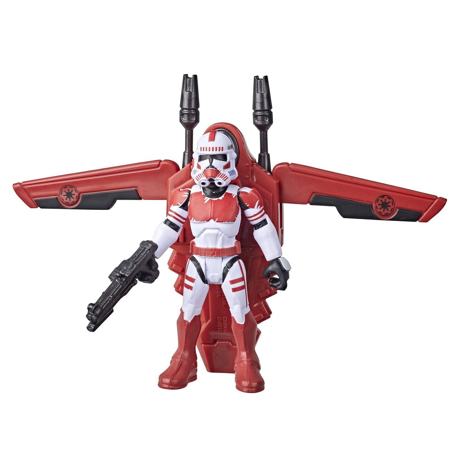 Фигурка и транспортное средство Star Wars Shock Trooper Mission Fleet Gear Class, 2,5 дюйма, фото №3
