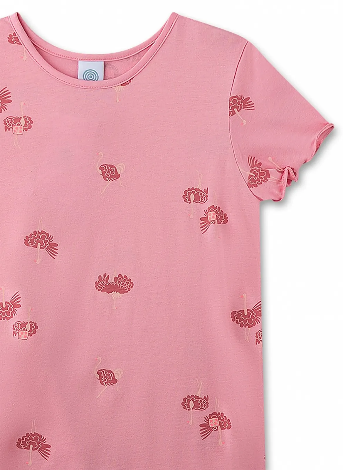 Піжама Sanetta для дівчаток коротка Рожева, фото №3 Піжама Sanetta для дівчаток коротка Рожева, фото №3