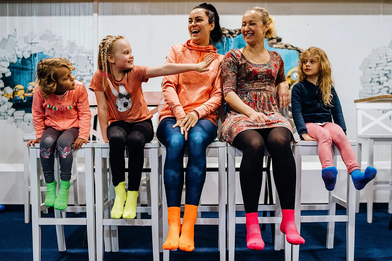 Шкарпетки Rainbow Socks Спортивні Неонові Brocade Stopper, фото №5