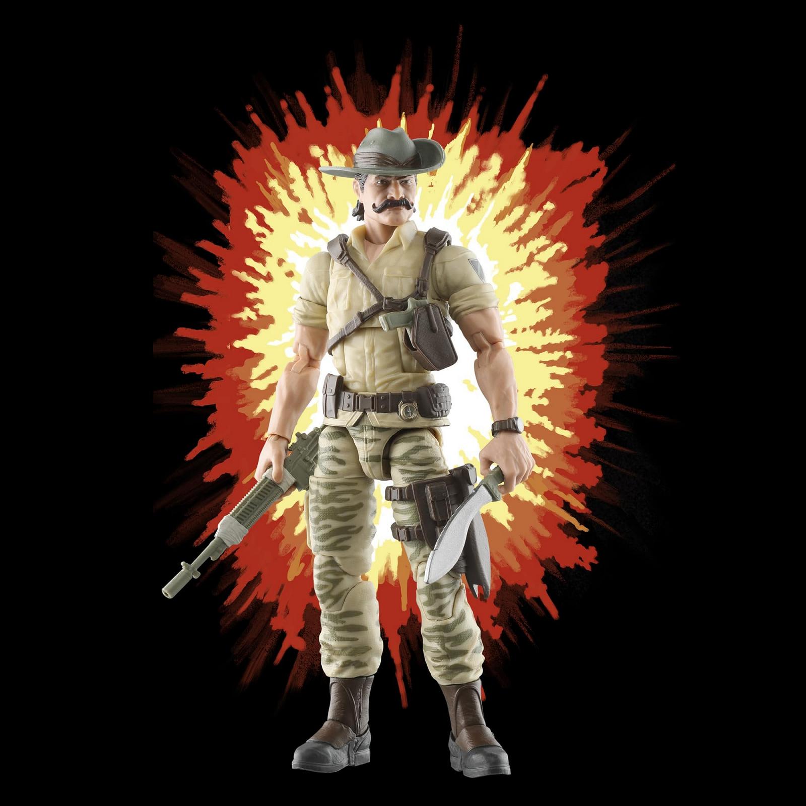 Фігурка Hasbro G.I. Joe Classified Series Retro Cardback Recondo 6 дюймів з 7 аксесуарами, фото №3