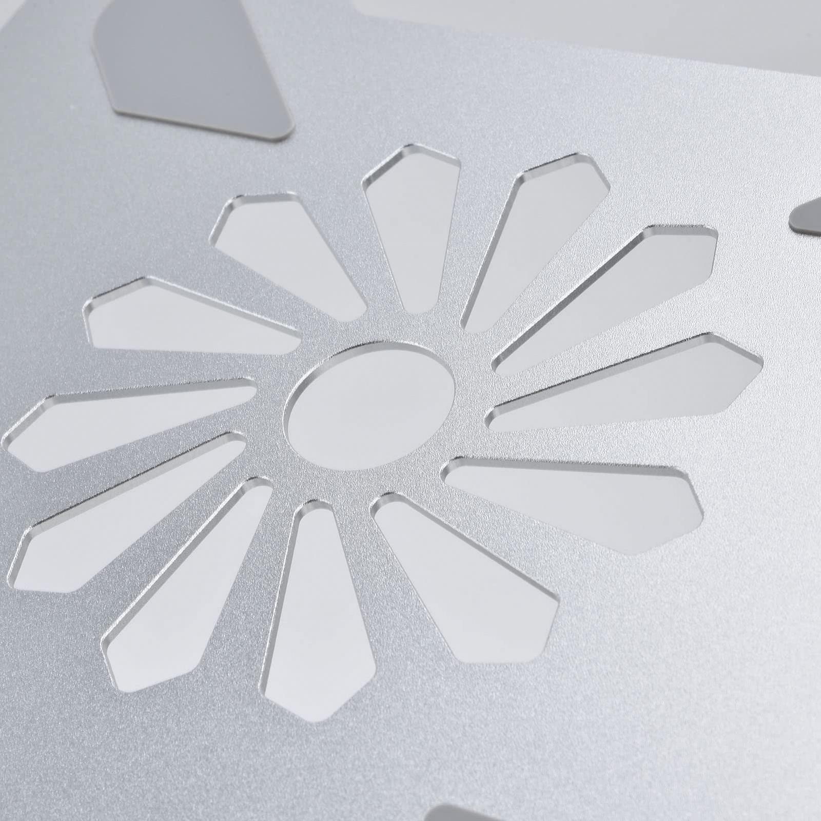 Подставка для ноутбука из алюминиевого сплава Регулируемая по высоте Портативная подставка для компьютера Охлаждающая подставка Серебристый, фото №3 Подставка для ноутбука из алюминиевого сплава Регулируемая по высоте Портативная подставка для компьютера Охлаждающая подставка Серебристый, фото №3