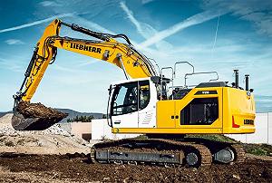 Пазл Schmidt Spiele Liebherr 56550 Caterpillar Excavator R928 100 деталей травяной картон synthetic.ua - Фото 1