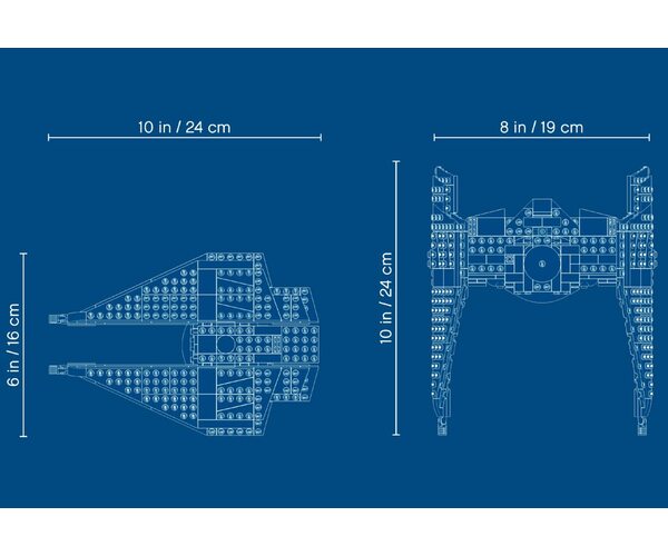 Дизайнер LEGO Star Wars TIE Fighter майора Вонрега 75240, фото №6 Дизайнер LEGO Star Wars TIE Fighter майора Вонрега 75240, фото №6