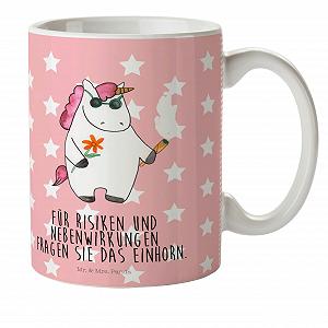 Кружка Пластиковая Mr. & Mrs. Panda Woodstock Unicorn 300 мл - Фото 1