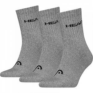 Шкарпетки Head ELEMENTS ALL SPORTS SHORT CREW 3P Сірий  43-46 - Фото 1
