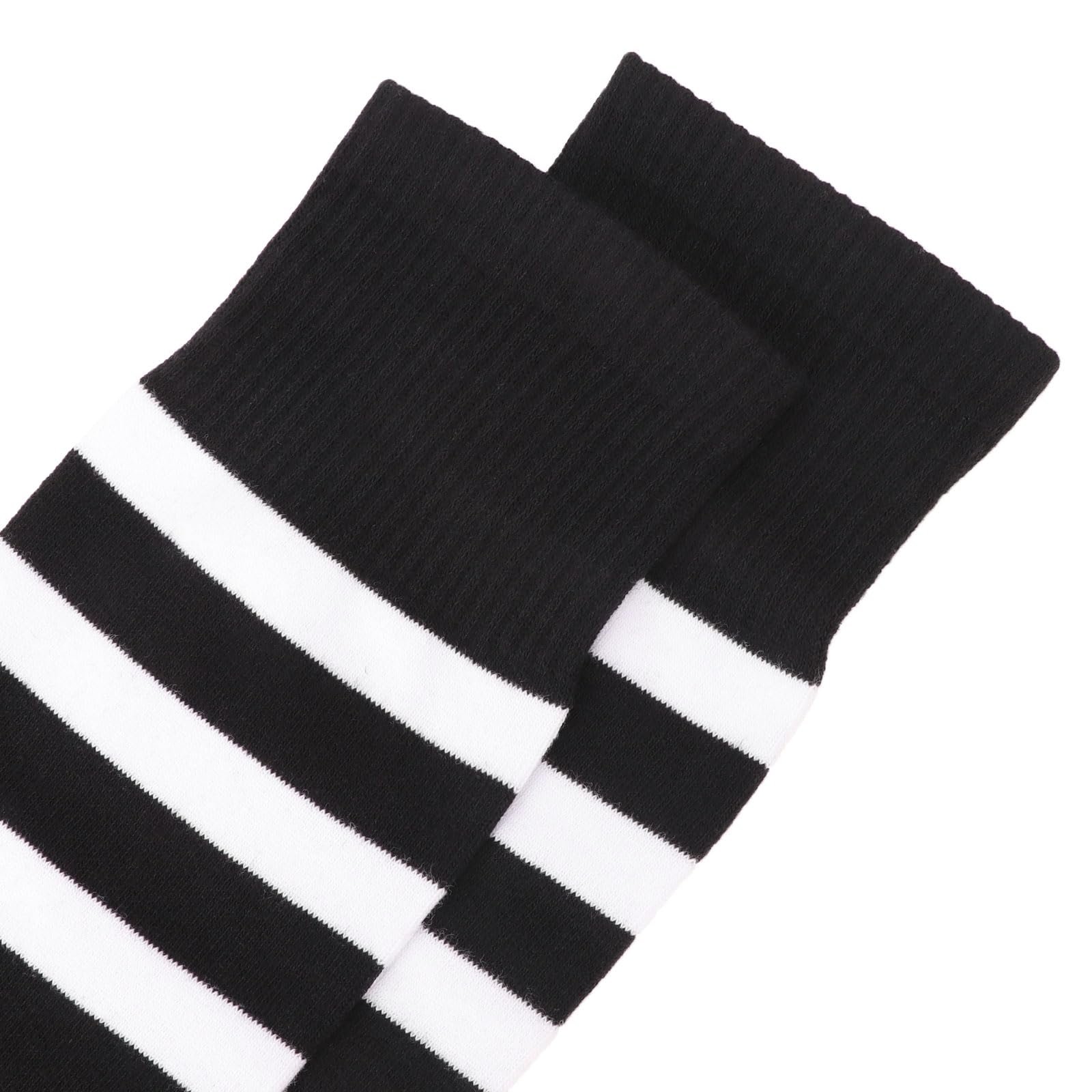 Носки DRESHOW Очень длинные носки выше колена, полосатые гольфы, фото №5