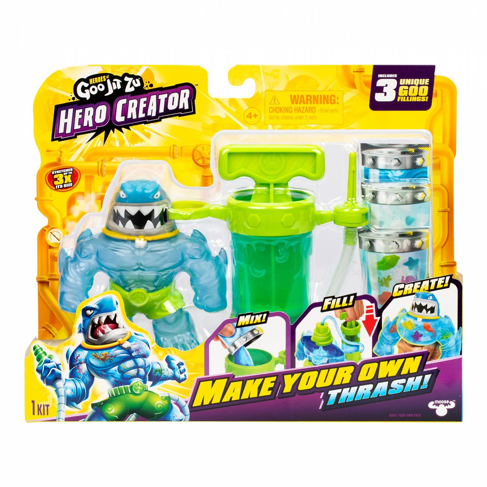 Фигурка Goo Jit Zu Hero Creator Thrash, фото №4