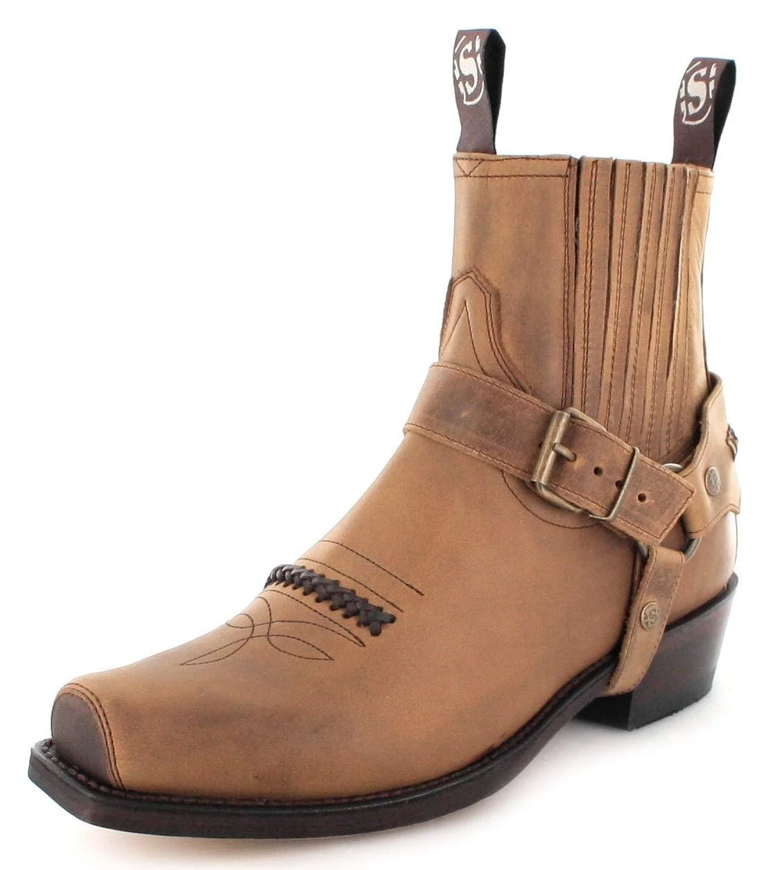 Черевики Biker Unisex Sendra Boots 6445 Шкіряні Напівчеревики, фото №1
