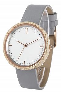 Годинник жіночий Zeit-Bar Slim Line Дерев'яний корпус Second Hand Ремінець. - Фото 1