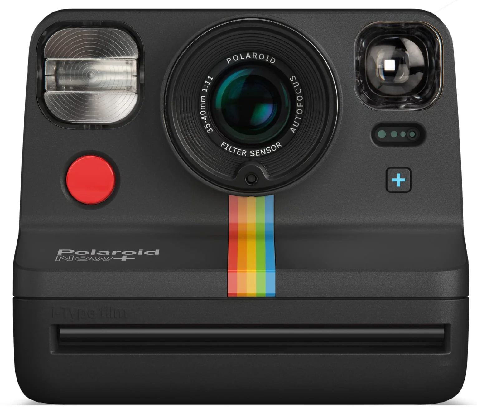Фотокамера мгновенной печати Polaroid Now+ i-Type Black, фото №2