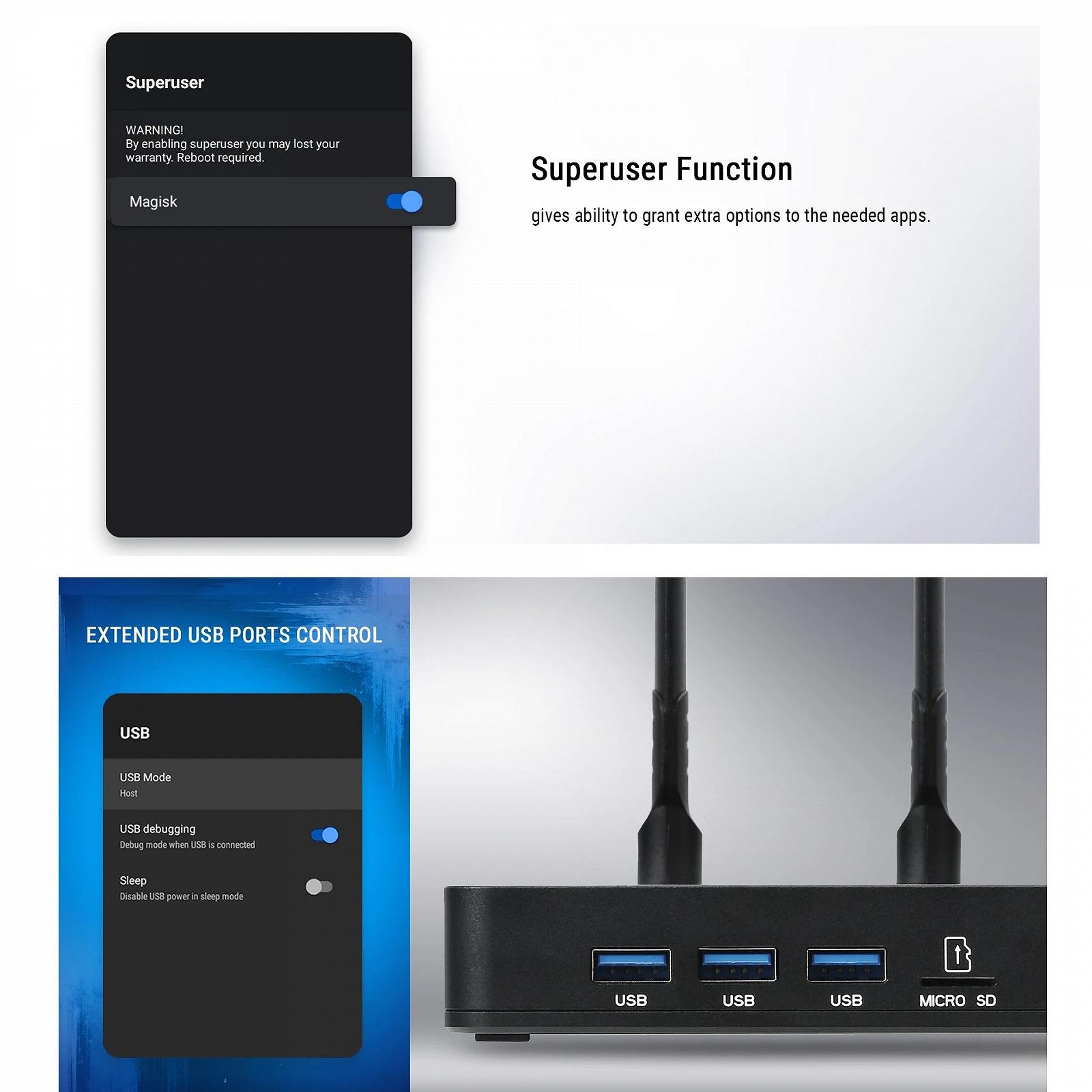 Медиаплеер Ugoos AM9 Amlogic S905X5 4/64 WIFI6 AIPQ AISR, фото №9