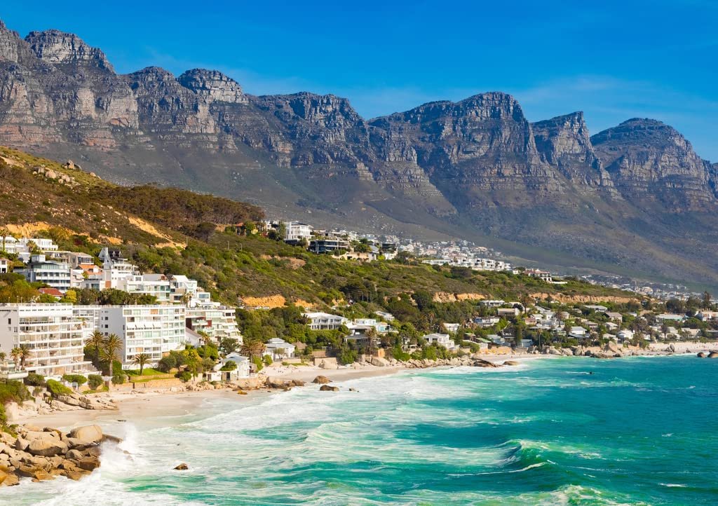 Пазл Lais Puzzle Вид на пляж Клифтон и апартаменты в Кейптауне, ЮАР 1000 элементов, фото №3