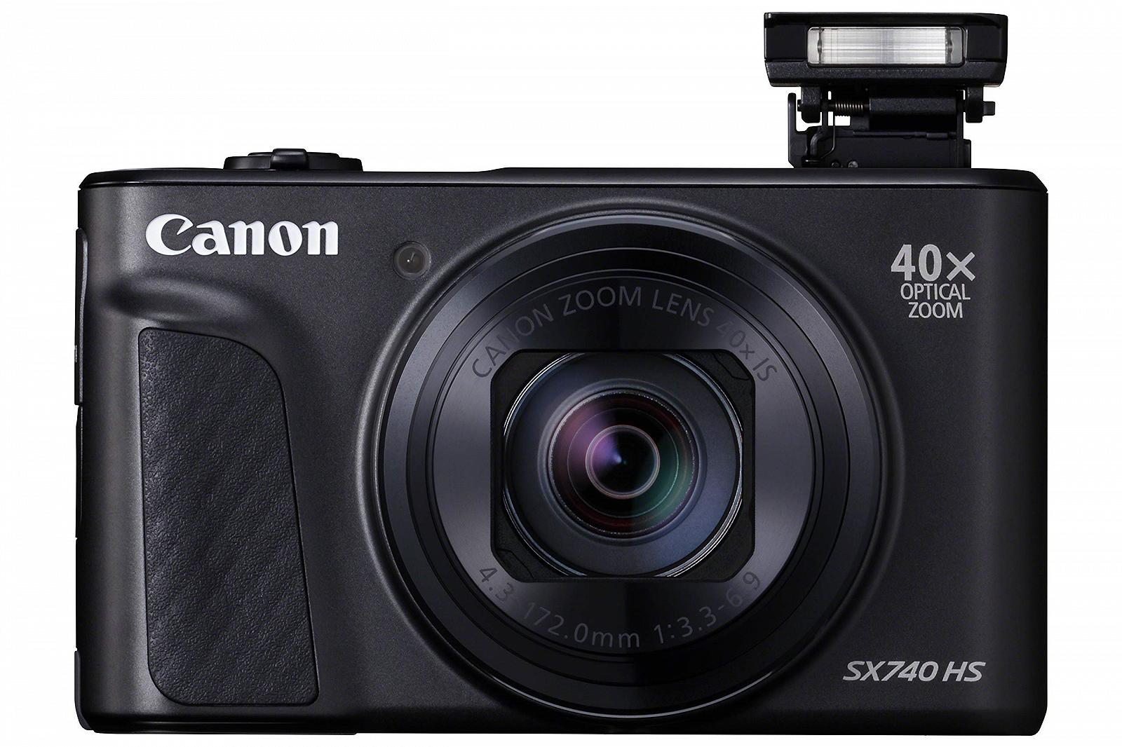 Цифровая камера Canon PowerShot SX740 HS Черный, фото №4